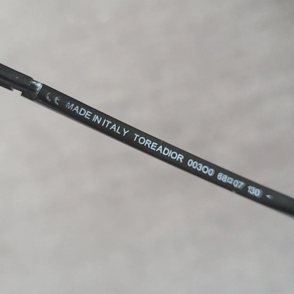 Dior ToreaDior Sunglasses Black Studs Gradient Lens